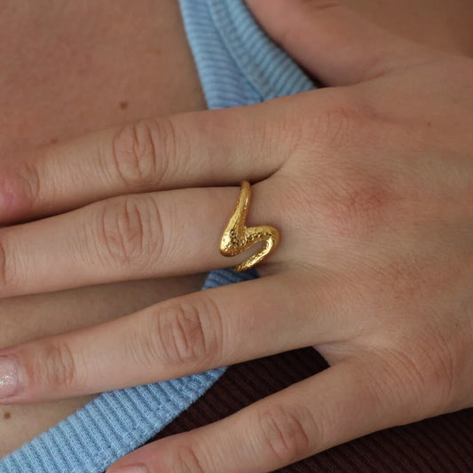 Swan Ring Guld Vandfast