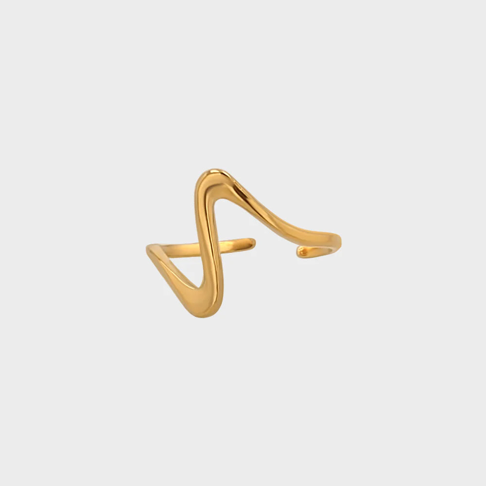 Lu Ring Guld - vandfast